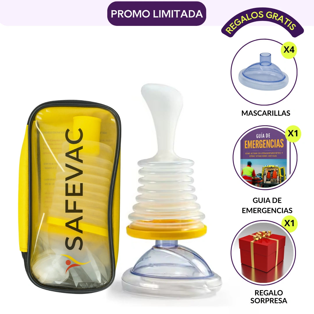 SAFEVAC™ – Dispositivo Antiatragantamiento Salva Vidas.
