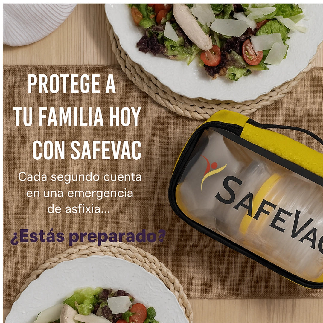 SAFEVAC™ – Dispositivo Antiatragantamiento Salva Vidas.
